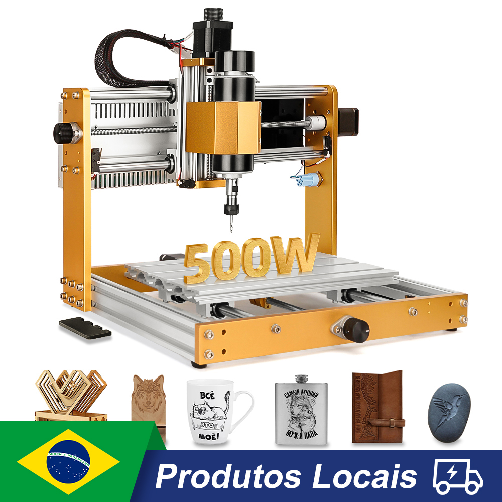 Cnc 3018 Pro Max Metal - Máquina enrutadora CNC 3018Pro Max 500W,