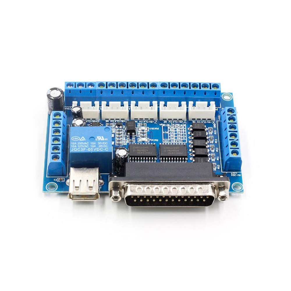 Adaptador de interfaz CNC de 5 - 5 Axis Cnc Breakout Board Interface Mach3 reseña y precio