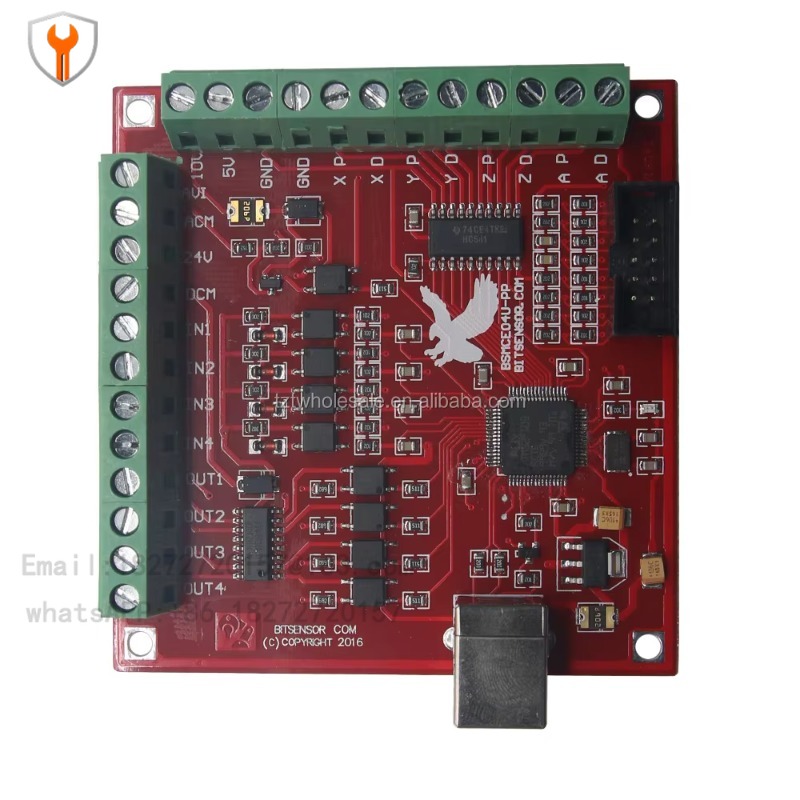 CNC USB MACH3 100Khz placa de  - Mach3 Usb Cnc Controller 4 Axis 100Khz reseña y precio